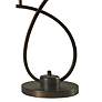 Consuela Bronze Metal and Glass Uplight with Base Switch