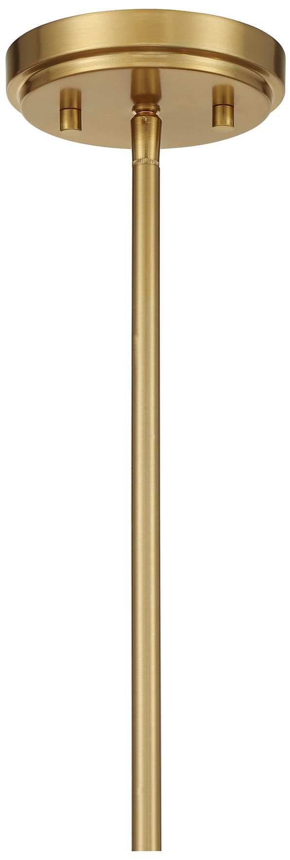 Image 6 Consulate 28" Wide Warm Brass Matte Black 5-Light Chandelier more views