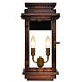 Contempo 18 1/2" High Antique Copper 2-Light Outdoor Wall Light