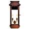 Contempo 22" High Antique Copper 2-Light Outdoor Wall Light