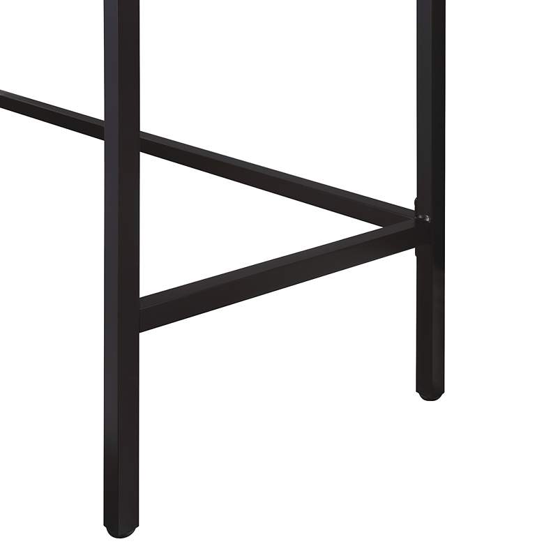 Image 4 Contempo 56" Wide Ozark Ash Adjustable L-Shaped Office Desk more views