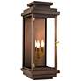 2_Contempo Flush 30 1/2"H Antique Copper 3-Light Outdoor Wall Light more views
