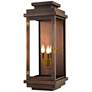 3_Contempo Flush 30 1/2"H Antique Copper 3-Light Outdoor Wall Light more views