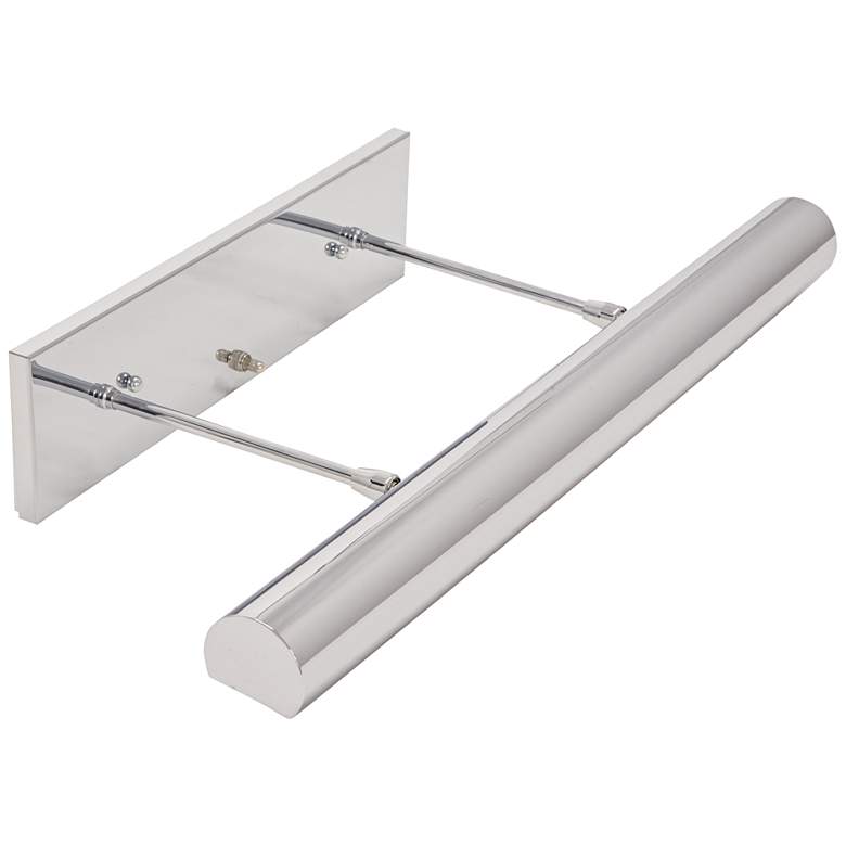 Image 1 Contemporary 24" Wide Chrome Direct Wire Picture Light