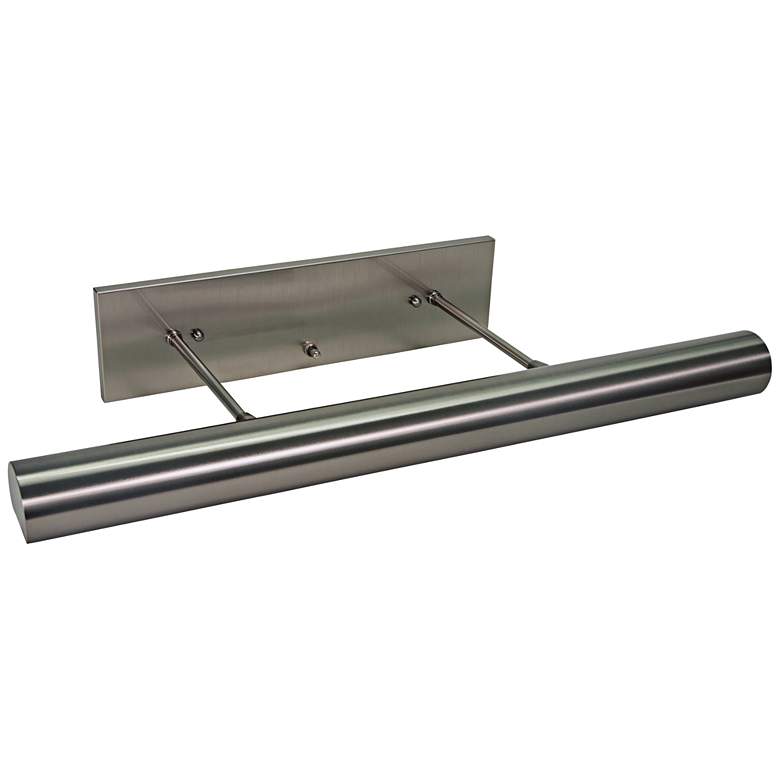 Image 1 Contemporary 24" Wide Satin Nickel Direct Wire Picture Light