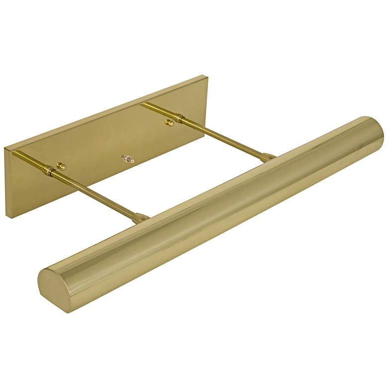 Image 1 Contemporary 24"W Polished Brass Direct Wire Picture Light