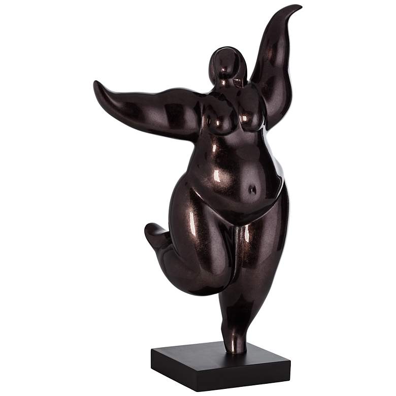 Image 1 Contemporary Dancing Figurine 21" High Sculpture