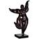 Contemporary Dancing Figurine 21" High Sculpture