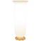 Contemporary Golden Glass Rope Table Lamp