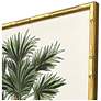 3_Contemporary Palm II 19"W x 25"H Coastal Framed Art Set of 4 more views