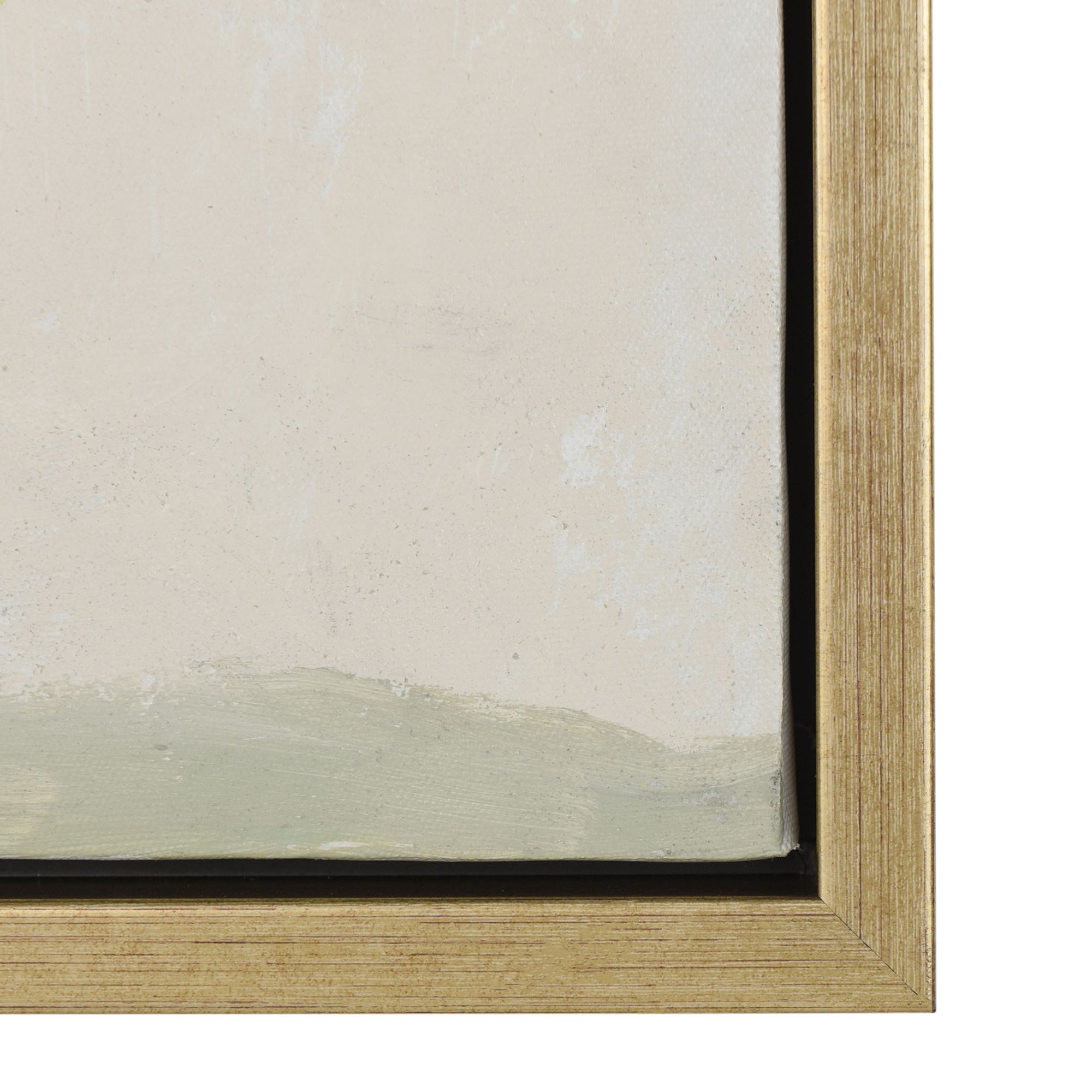 Image 6 Contempt 41.75" x 41.75" Hand Painted Framed Canvas Wall Art more views