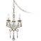 Conti Champagne Gold 12" Wide Chandelier