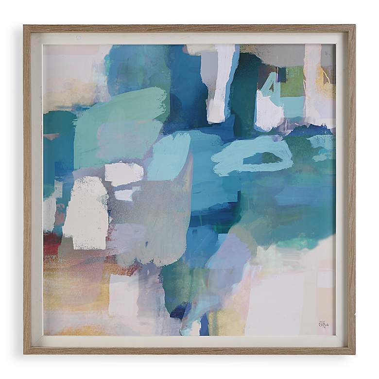 Image 2 Continue On 46.5" Square Framed Print