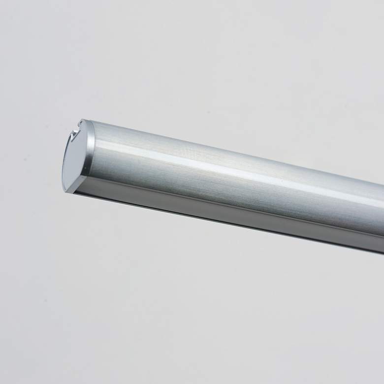 Image 5 Continuum 93 3/4" Wide Satin Aluminum LED Linear Pendant more views