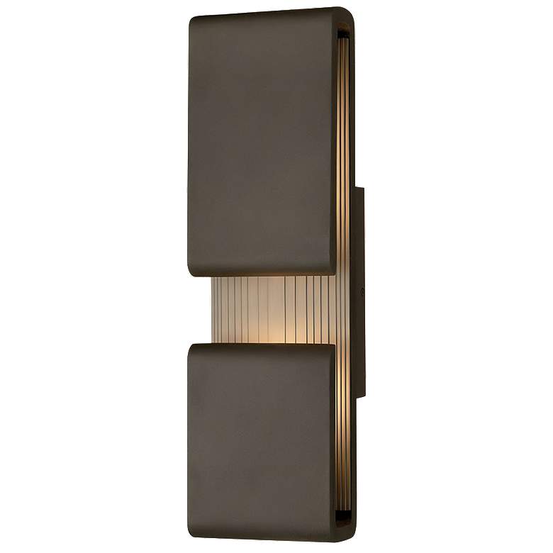 Image 1 Contour 22 inchH Bronze Outdoor Wall Light by Hinkley Lighting