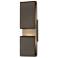 Contour 22"H Bronze Outdoor Wall Light by Hinkley Lighting