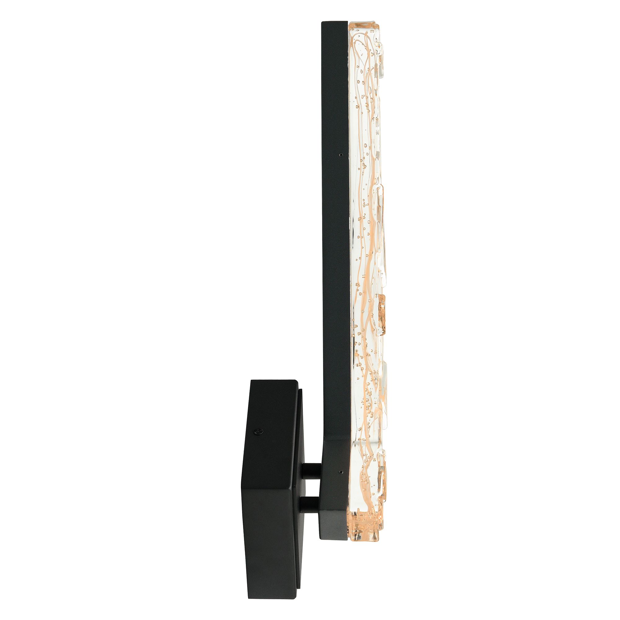 Image 5 Contour Integrated LED 19in Sand Black Indoor-Outdoor Wall Light more views