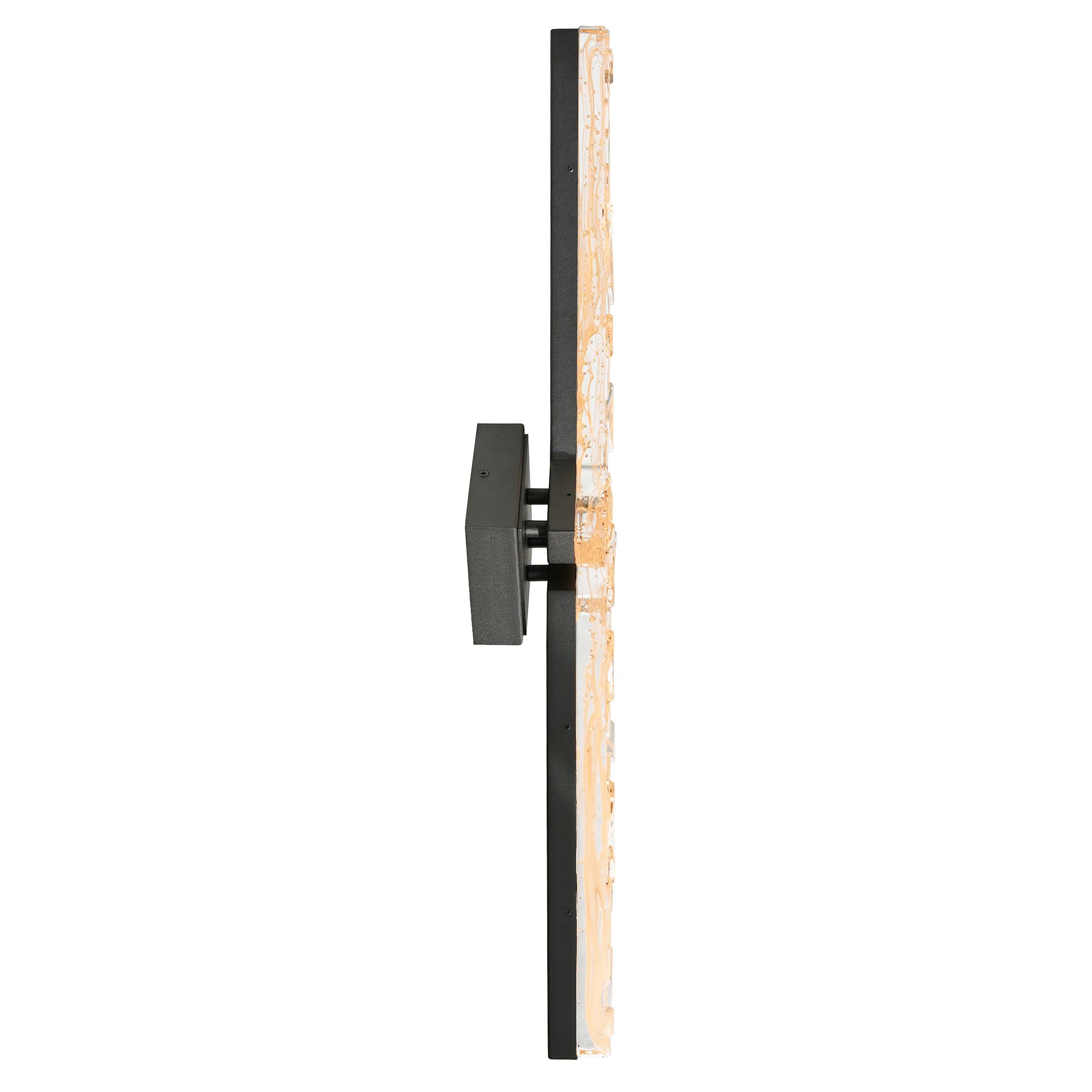 Image 3 Contour Integrated LED 33in Sand Black Indoor-Outdoor Wall Light more views