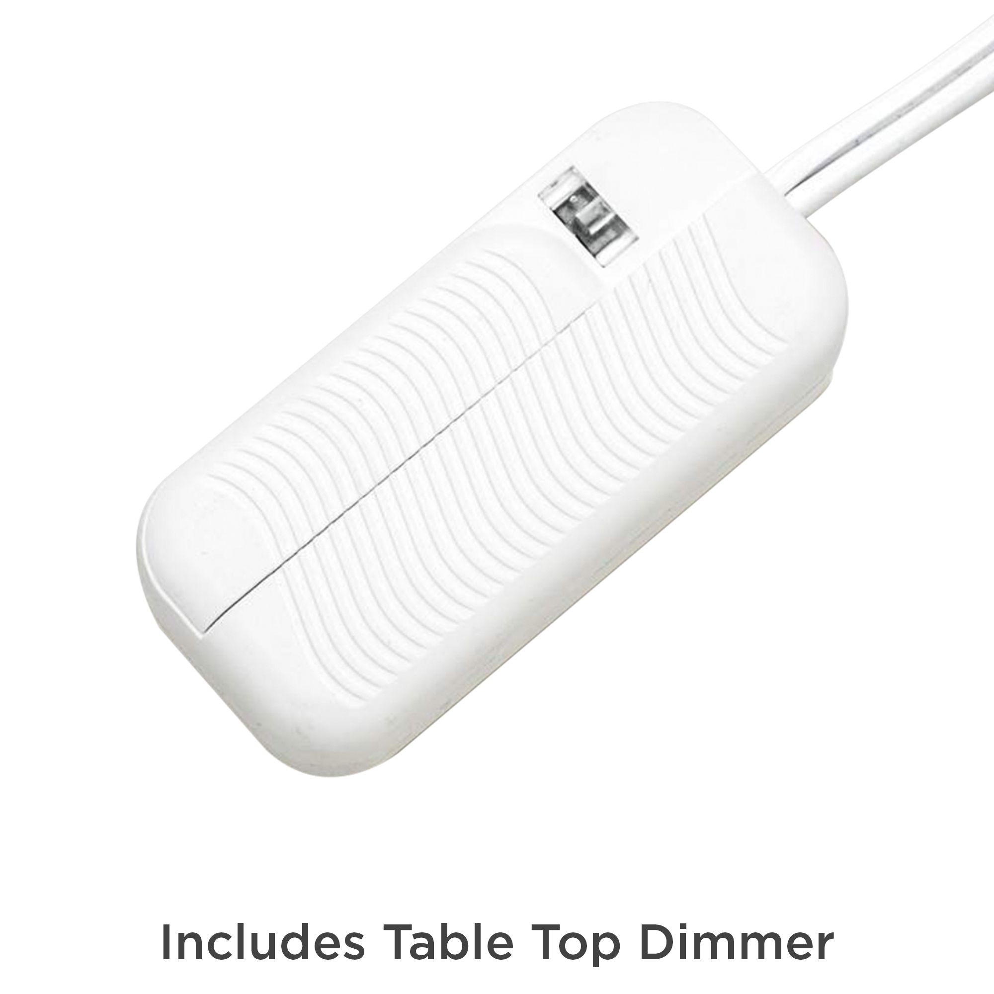 Contours 27 1/2" High Modern White Ceramic Table Lamp with Dimmer