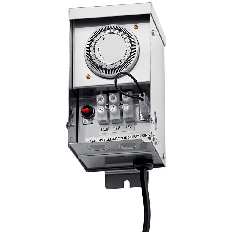 Image 2 Contractor Series 75W Stainless Steel Transformer with Timer