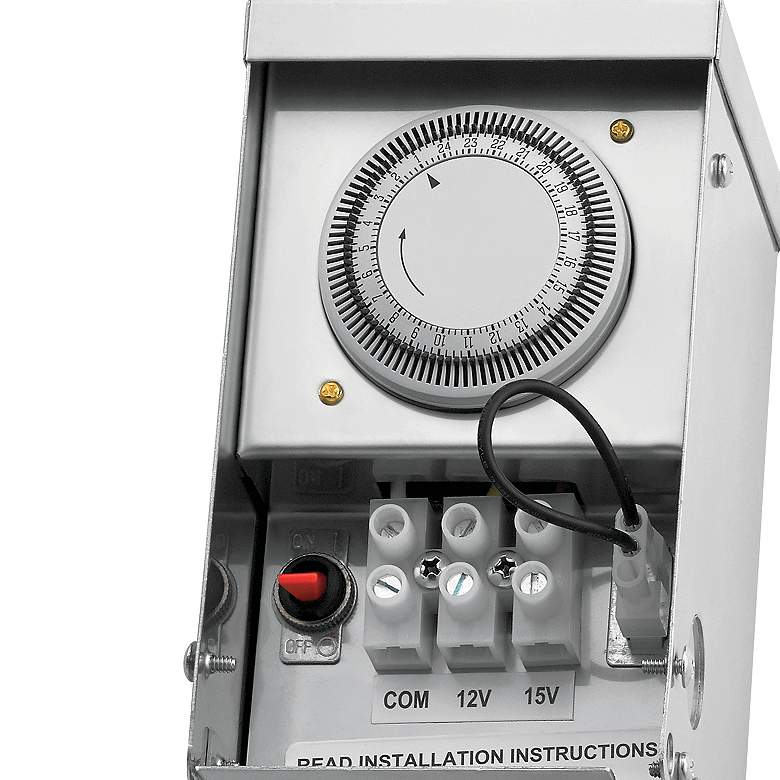 Image 4 Contractor Series 75W Stainless Steel Transformer with Timer more views