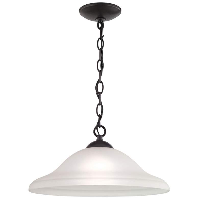 Image 1 Conway 15" Wide 1-Light Pendant - Oil Rubbed Bronze