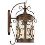 Conway 17 1/2" High Oil-Rubbed Bronze Scroll Outdoor Wall Light