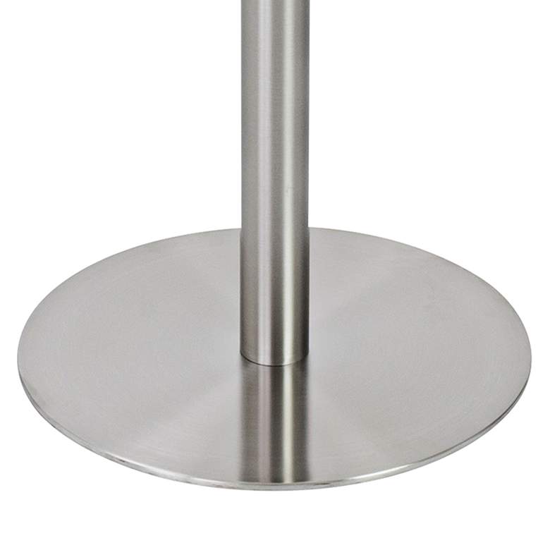 Image 3 Cookie 41 1/2 inch High White Contemporary Round Bar Table more views