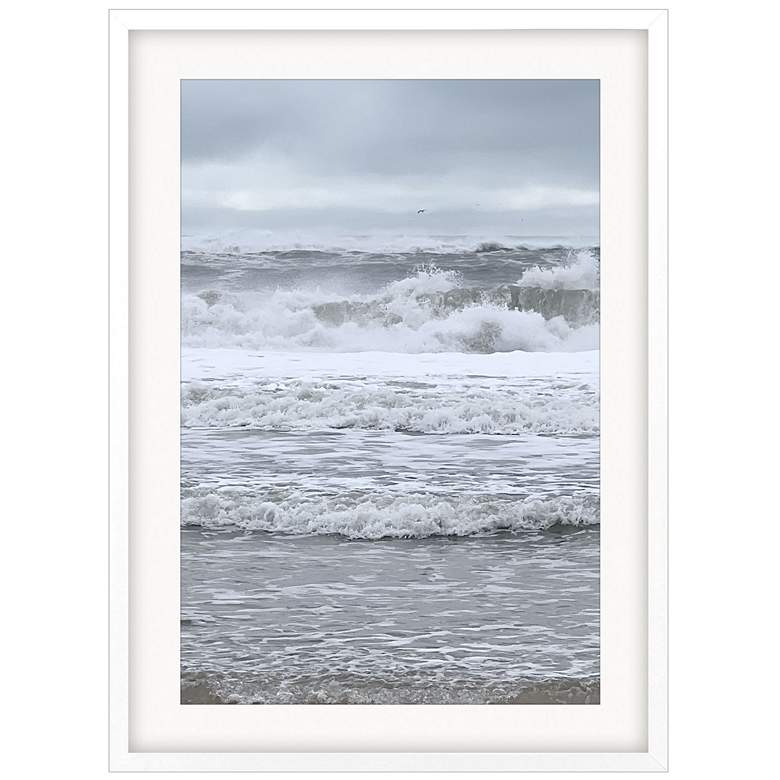 Image 1 Cool Coastal I 32"W x 44"H Framed Wall Art