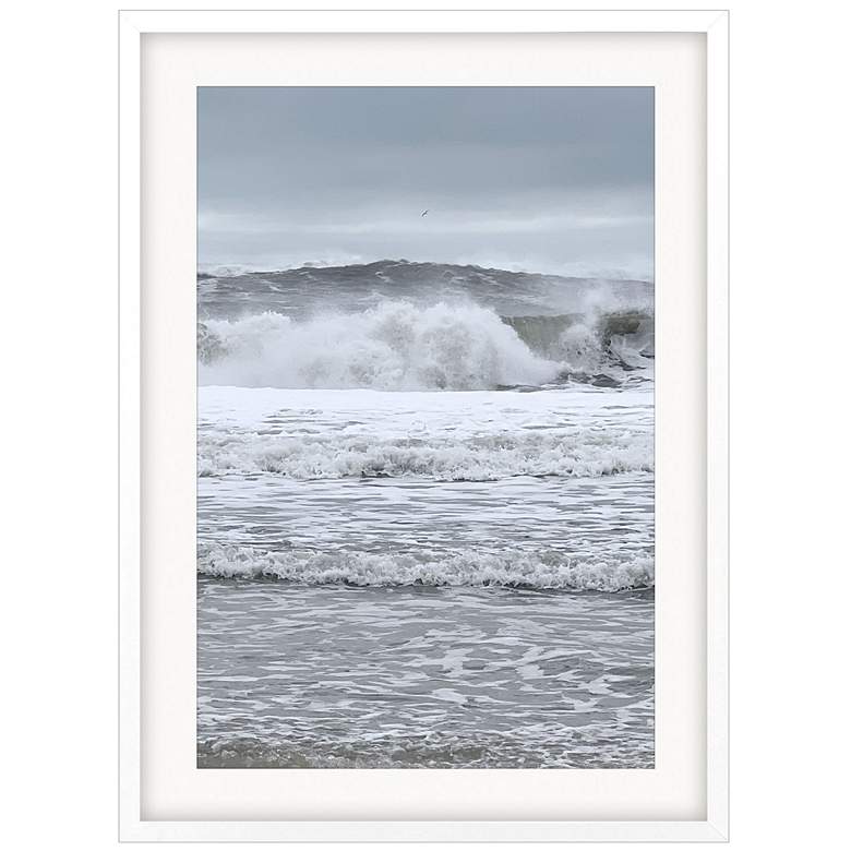 Image 1 Cool Coastal II 32"W x 44"H Framed Wall Art