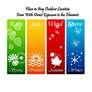 Cool Dawn 40" Wide All-Weather Outdoor Canvas Wall Art