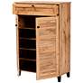 Coolidge 30 1/2" Wide Oak Brown 5-Shelf Shoe Storage Cabinet