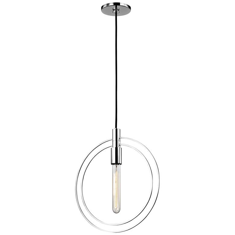 Image 1 Coolidge 4 Light Pendant Aged Brass