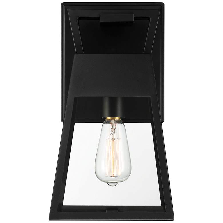 Image 4 Cooper 1 Light Matte Black Outdoor Wall Lantern more views