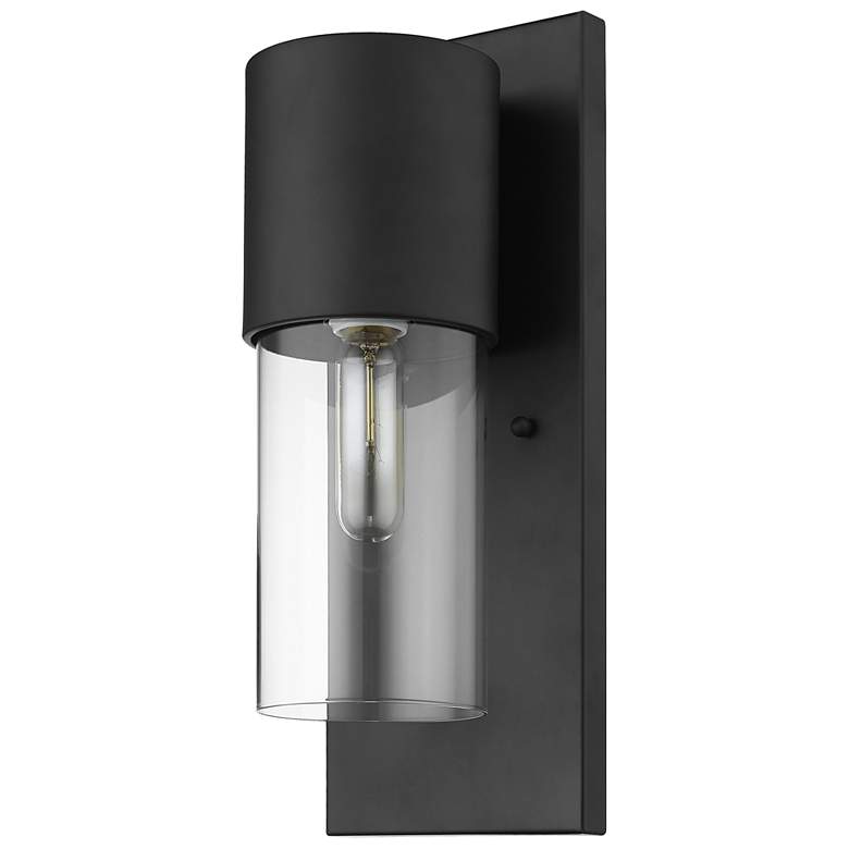 Image 1 Cooper 1-Light Matte Black Wall Light