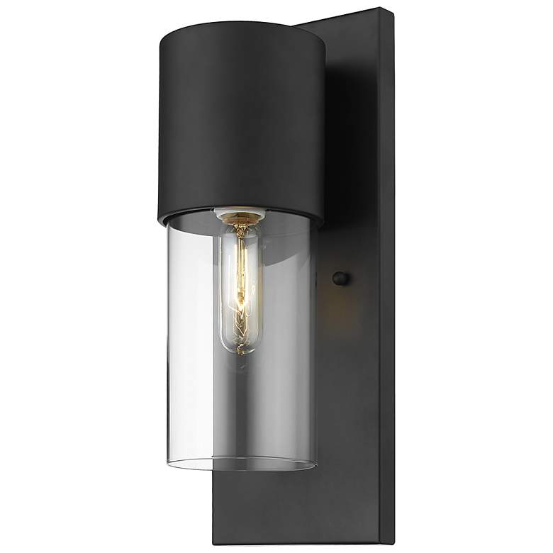 Image 2 Cooper 1-Light Matte Black Wall Light more views