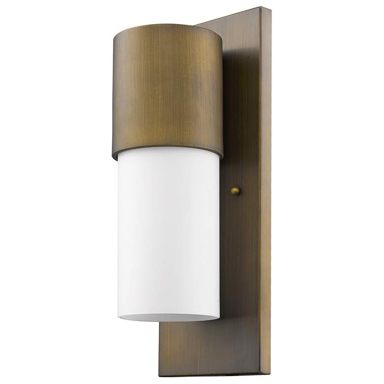 Image 1 Cooper 1-Light Raw Brass Wall Light