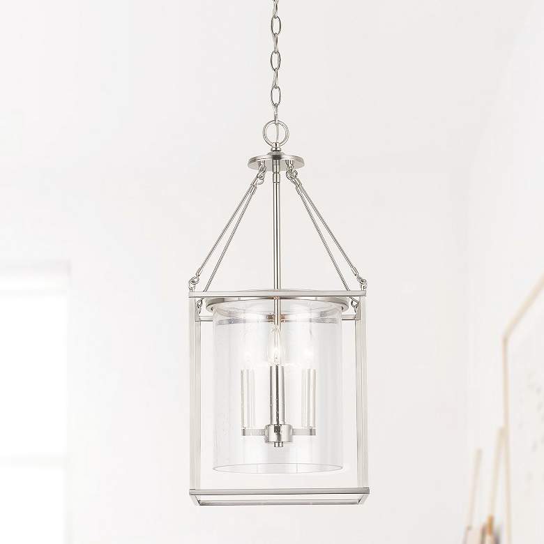 Image 2 Cooper 11 3/4" Wide Brushed Nickel 4-Light Mini Pendant more views