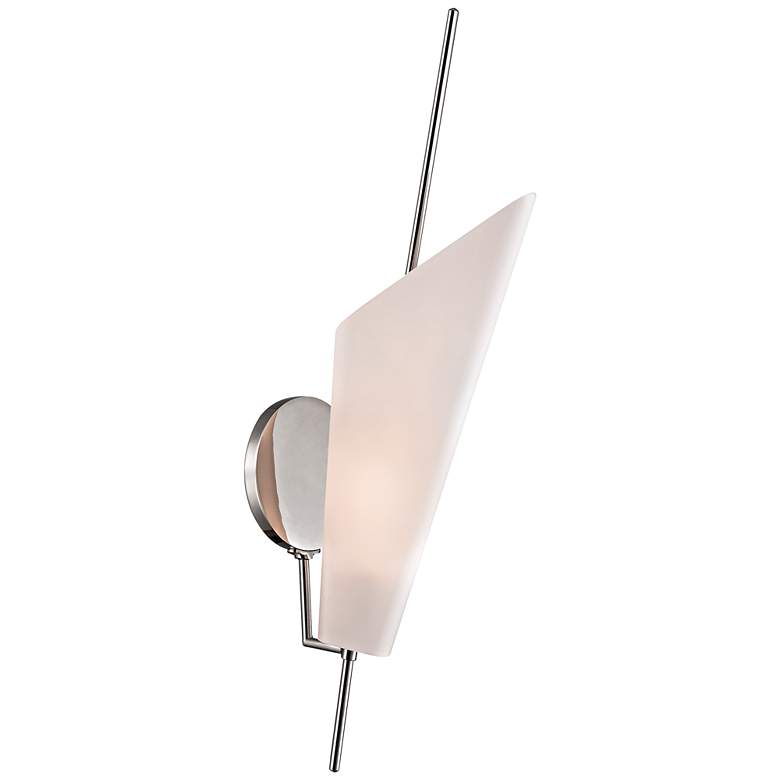 Image 1 Cooper 22 1/2" High Polished Nickel LED Wall Sconce