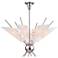 Cooper 32 1/4" Wide Polished Nickel 12-Light LED Chandelier