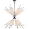 Cooper 32 1/4" Wide Polished Nickel 24-Light LED Chandelier