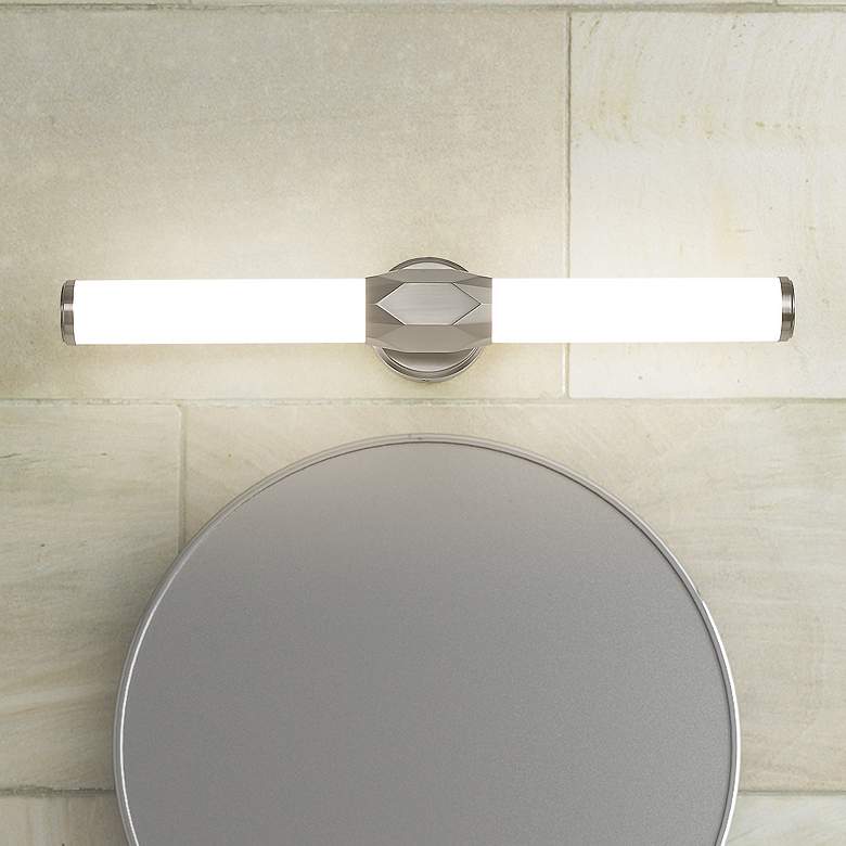 Image 1 Cooper by Z-Lite Brushed Nickel 1 Light Vanity