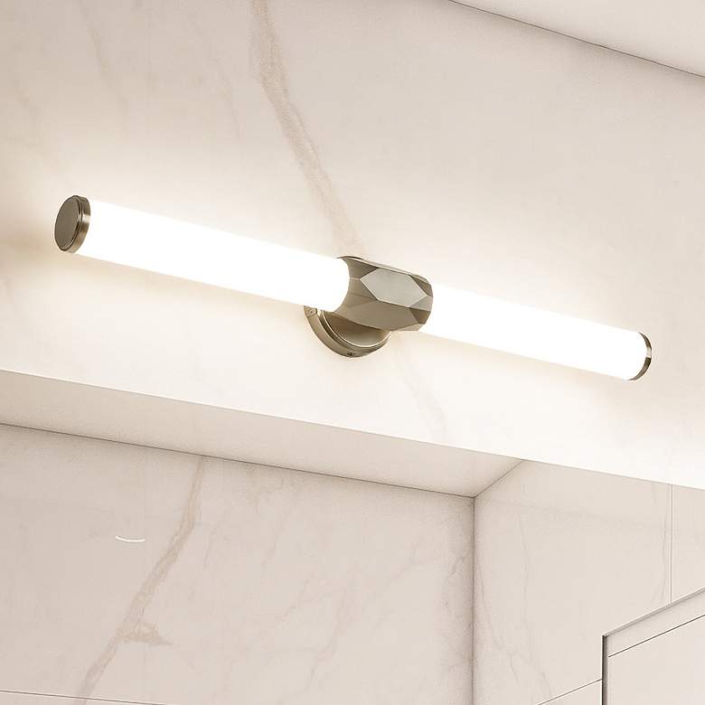 Image 1 Cooper by Z-Lite Brushed Nickel 1 Light Vanity