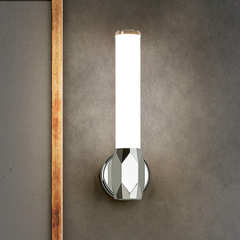 Image 1 Cooper by Z-Lite Chrome 1 Light Wall Sconce