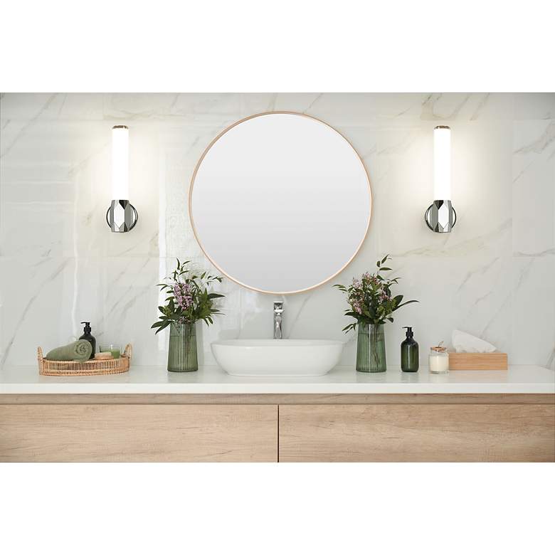 Image 3 Cooper by Z-Lite Chrome 1 Light Wall Sconce more views