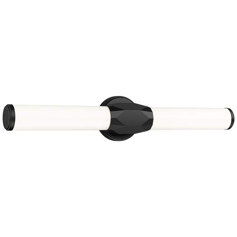 Image 1 Cooper by Z-Lite Matte Black 1 Light Vanity
