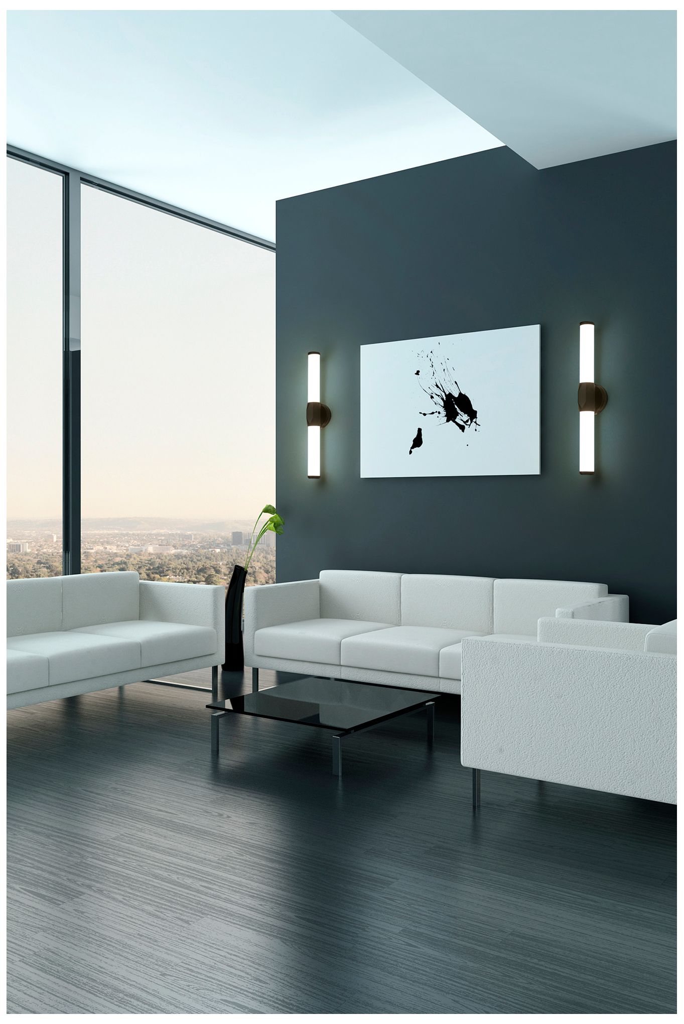 Image 2 Cooper by Z-Lite Matte Black 1 Light Vanity more views