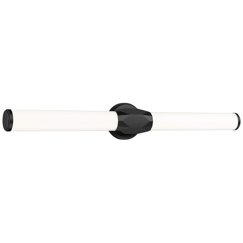 Image 1 Cooper by Z-Lite Matte Black 1 Light Vanity
