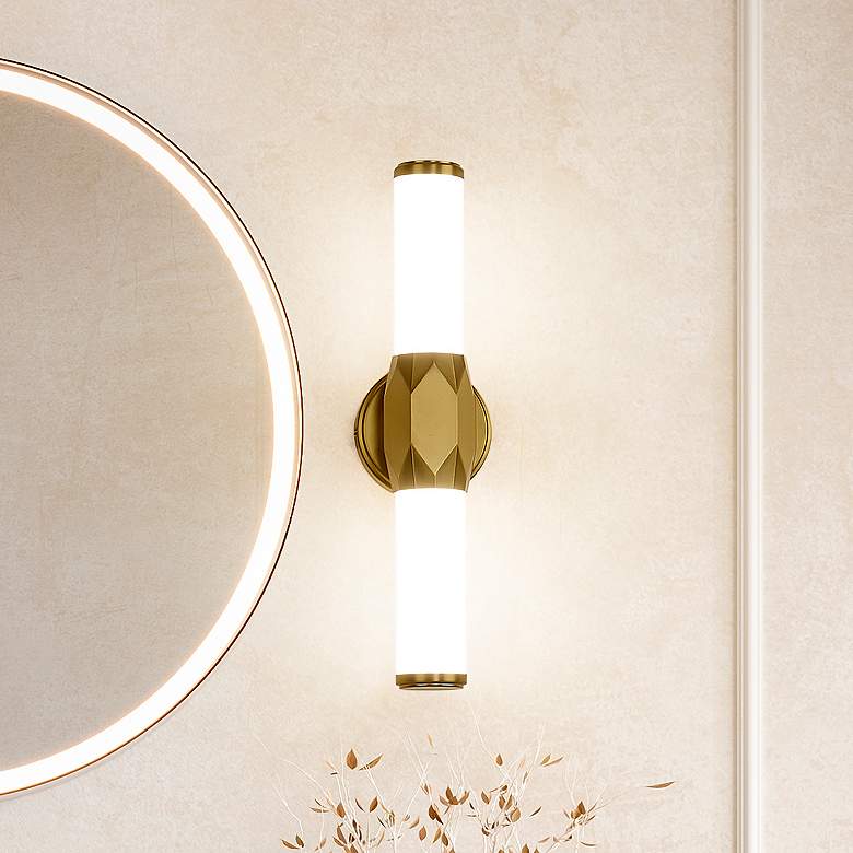 Image 1 Cooper by Z-Lite Modern Gold 1 Light Vanity