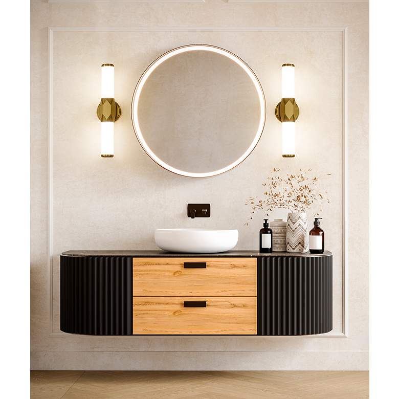 Image 4 Cooper by Z-Lite Modern Gold 1 Light Vanity more views